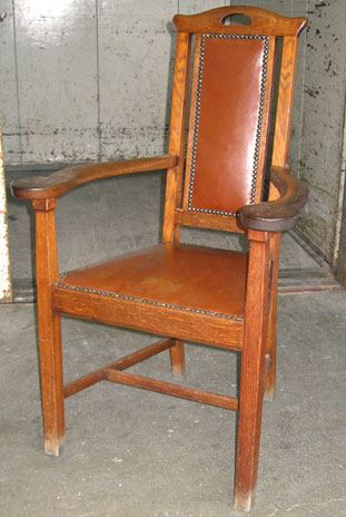 Arts and Crafts armchair by Simpson of Kendal