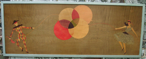 Marquetry Panel Attrib. Rowley Gallery
