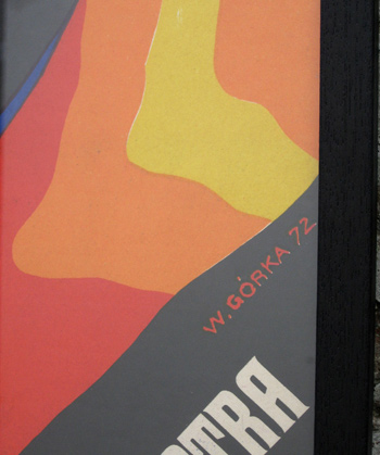 Polish Poster by W. Gorka